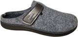 Rohde 6549 80 Open Pantoffels Dames Grijs Vilt