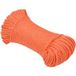 Orange Corde de travail 6mm 50m Polypropylène