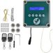 EOSNOW Decdeal Ip44 Automatique Poulailler Porte Contrleur Minuterie Détection De Lumière Télécommande Poulailler Porte Actionneur Moteur Pour Ferme