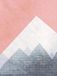 Komar Muurafbeelding | Wild and Free Mountain | Poster | Foto voor woonkamer, slaapkamer | Deco | zonder lijst | P105B-30x40 | Grootte 30x40 cm (breedte x hoogte)