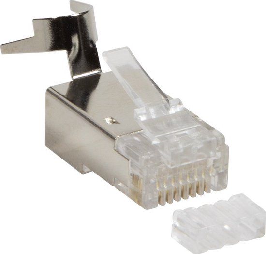 LogiLink MP0030 | CAT6a/CAT7 Connector RJ45 - STP 10 stuks