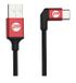 PGYTECH P-GM-124 câble USB 0,35 m USB C vers USB A Noir, Rouge