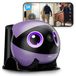 Enabot EBO Air 2 Plus FamilyBot, interactieve robot, 3K verrijdbare thuisbewaking, bewakingscamera met KI-chat (ChatGPT) en auto-patrouille & twee-weg audio en videogesprekken (mist lila)