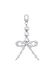 myMo ROCKS Sleutelhanger zilver / parelwit
