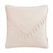 Room99 Chloe Decoratieve kussenhoes 45x45 met franje, crèmekleurig