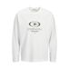 JACK & JONES CORE t-shirt à manches longues coupe décontractée avec imprimé - blanc