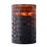 Onno RHOMBUS geurkaars, glas, bruin, XL