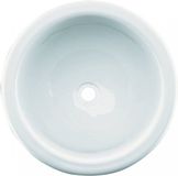 Comet Wastafel Uni-wit Kunststof Rond 26 cm