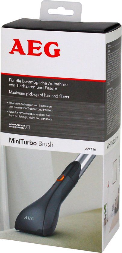 AEG Advanced Precision Mini Turbo - Vacuum Cleaner Attachment - Black
