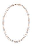 Faina Ketting rose-goud / zilver 45 cm