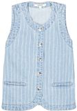 Garcia Gilet Denim Gilet O260093 4286 Denim Blue Dames Maat - S