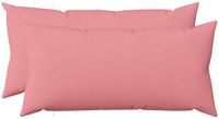 vidaXL - Kussensloop - 2 stuks - HEERLEN - Roze - 40 x 70 cm - Katoensatijn