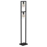 EGLO Jubily Vloerlamp Zwart E27 80W