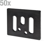 Alberts 850623 Vierkante sluitring | Plastic | 53 x 65 mm | Set van 50