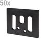 Alberts 850623 Vierkante sluitring | Plastic | 53 x 65 mm | Set van 50
