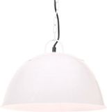 vidaXL Hanglamp industrieel vintage rond 25 W E27 41 cm wit