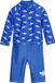 Playshoes UV-zwempak voor jongens - longsleeve - Haaien - Blauw - maat 86-92cm