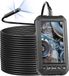 VEVOR Endoscopische camera met verlichting, drievoudige lens, boorkijkcamera met 49.2FT kabel en 5 inch scherm