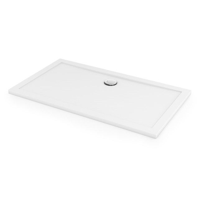 Maxaro Douchebak 140x80cm Rechthoek SMC Hoogglans Wit