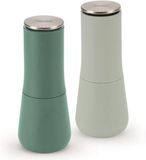 Milltop set de salière et poivrière anti-déversement Rechargeable avec meule en céramique - Vert