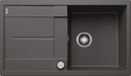 BLANCO Metra 5 S, Couleur: Gris, 1 cuve, Dimensions : 390 x 430 mm