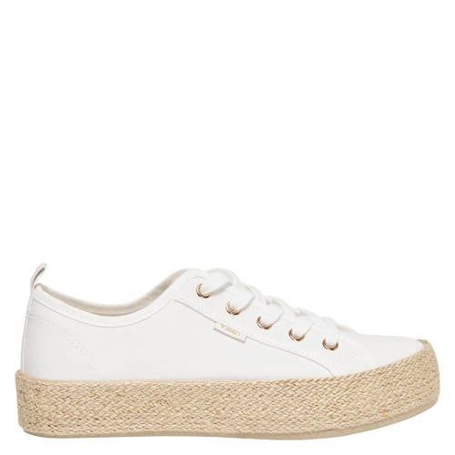 ONLY Onlida-1 Lace Up Espadrille Sneaker Noos sneakers wit