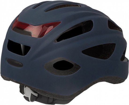 Polisport City GO Fietshelm - Mat Blauw Denim - Maat L (52-59cm)