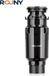 Broyeur d'évier - Alimentation continue - Moteur 375 W - Vitesse 3300 tours/min - Inox - Prise UE 220 V - Câble d'alimentation inclus