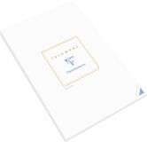 Clairefontaine Schrijfblok A4 Blanco Verlijmd Wit