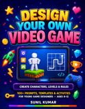 Design Your Own Video Game: A Kids' Workbook for Creating Characters, Levels & Rules — 100+ Prompts, Templates & Activities for Young Game Designers Ages 8–12
