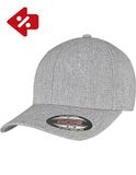 FLEXFIT Urban Classics HEATHERLIGHT Flexfit pet - L/XL - Grijs