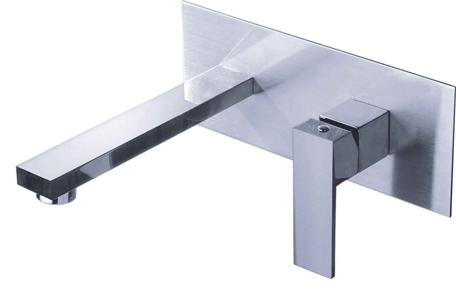 Best Design A line inbouw wandmengkraan Chroom RVS 8718274535389