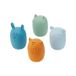 Tickit Silisoft Dierlijke Waterspuiters (Neutrale Kleuren), Pk4