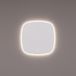 HIPP Design spiegel Deens Ovaal Gelijkzijdig 100 x 100 cm met Directe en Indirecte LED Rondom + Spiegelverwarming. Kleurenwissel en Touch Dimmer