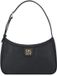 DKNY Sac épaule Carol Demi pour femme, Noir/Or, Taille unique
