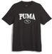 Puma T-shirt à manches courtes Squad Noir
