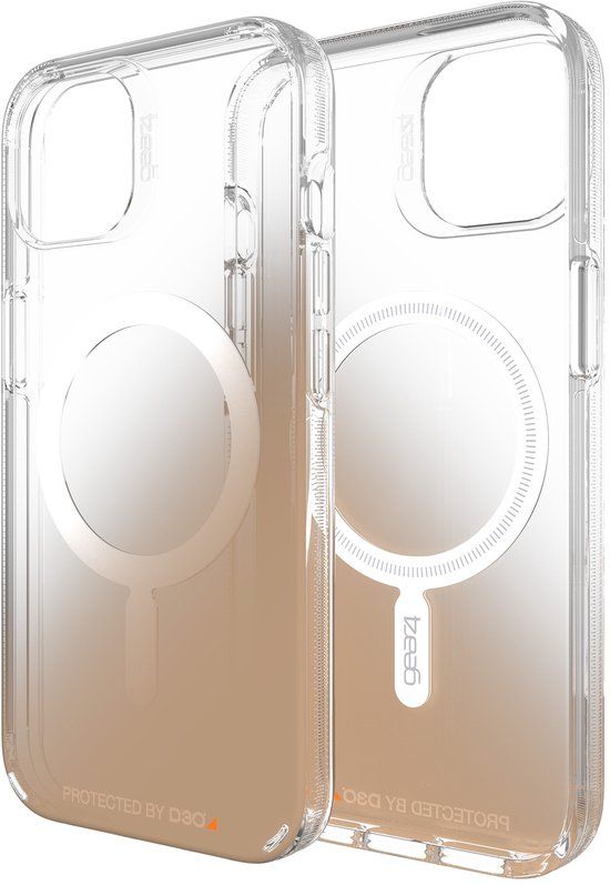 Gear4 Milan Snap Gradient 2 D3O hoesje geschikt voor iPhone 13 - goud