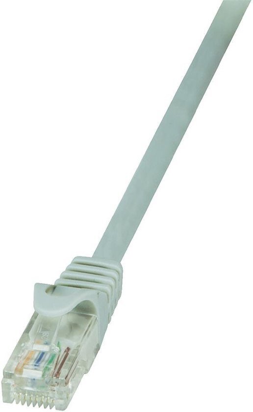 LogiLink RJ45 Netwerk Aansluitkabel CAT 5e U/UTP 30 m Grijs