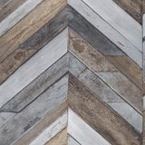 Dutch Wallcoverings Exposure hout/visgraat bruin - 5411012426729