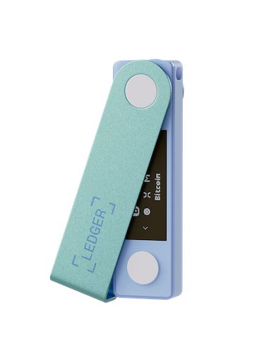Ledger Nano X Hardware Wallet - Pastel Green