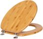 5Five Abattant de WC Woody - Brun - Bambou Bois