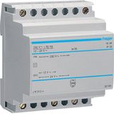 Transf. Hager - Transfo 220V 12-24V 16VA 4 modules - ST313