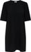 JDY JDYGEGGO LIFE S/S BUTTON DRESS JRS DIA - Femme - Mini robe - Noir - S