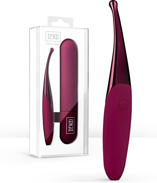 Senzi Vibrator - Deep Pink - Paars - Oplaadbaar