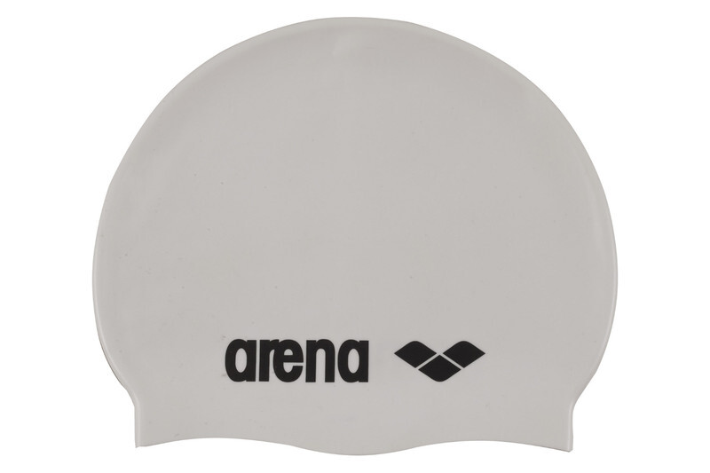 Arena Classic Silicone white-black