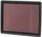 K&N vervangingsfilter compatibel met Kia Carens 2.0 2006-2012 & Kia Lotze 2.0 2005-2006 & Kia Optima 2.4, 2.7 2006-2010 & Kia Rondo 2.4, 2.7 2007-2011 (33-2934)