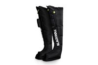 BLACKROLL Compression Boots 2.0 - Draadloze Compressie Laarzen - Maat XL - Recovery Boots voor Benen - Beenmassage Apparaat - 3 Massagestanden & 5 Drukniveaus - Herstel na Sport & Hardlopen - Incl. Oplaadkabel & Travel Bag - Zwart