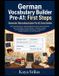 German Vocabulary Builder / Deutscher Wortschatztrainer- German Vocabulary Builder Pre-A1