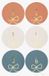 Folia Adventskalender-Sticker "ROUND BOWS