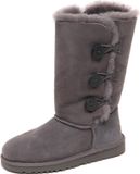 UGG K BAILEY BUTTON TRIPLET E7772 kinderlaarsje, grijs